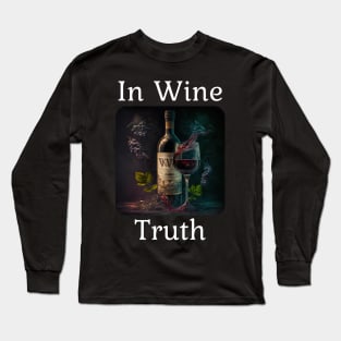 In Wine Truth Long Sleeve T-Shirt